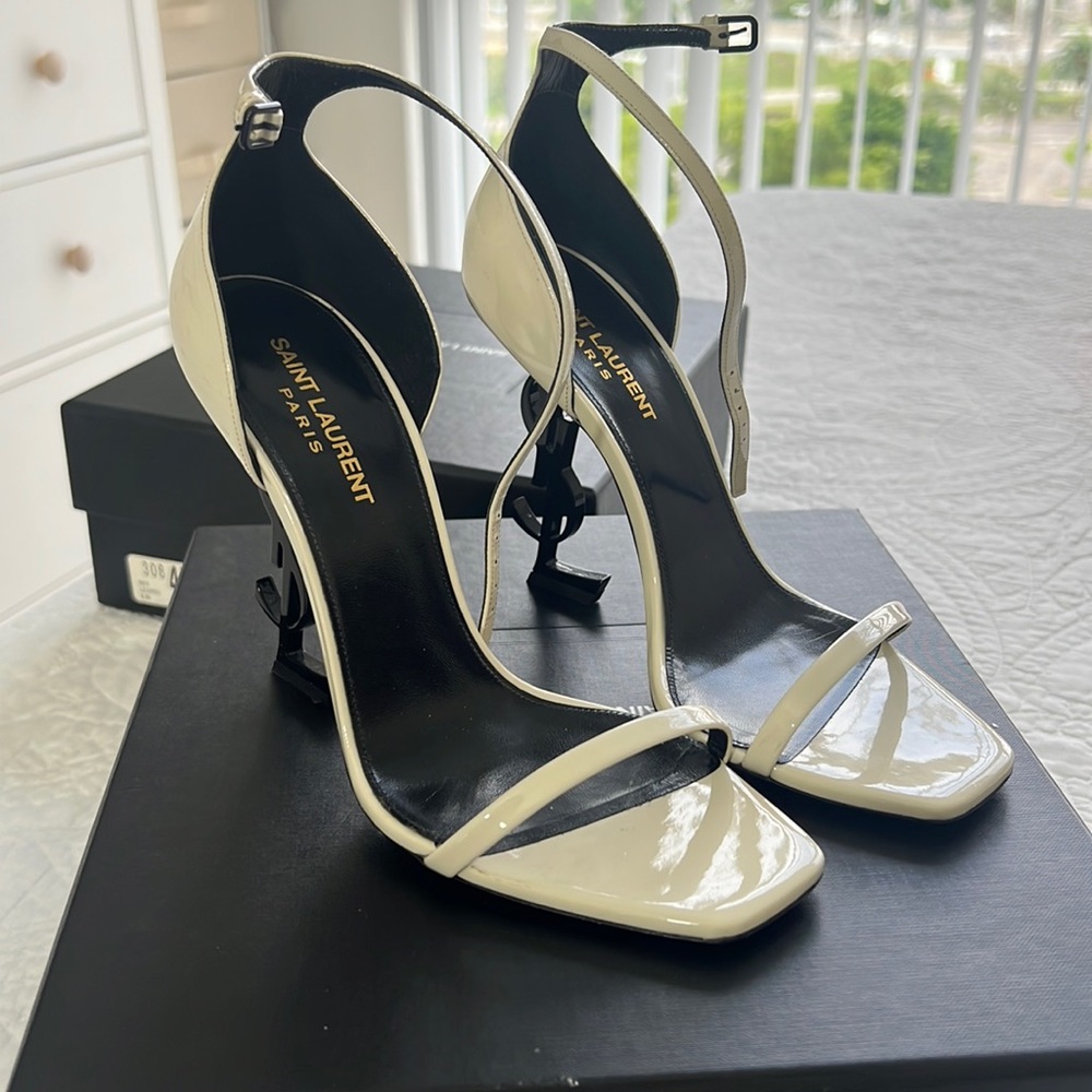 Ysl shoes off white color